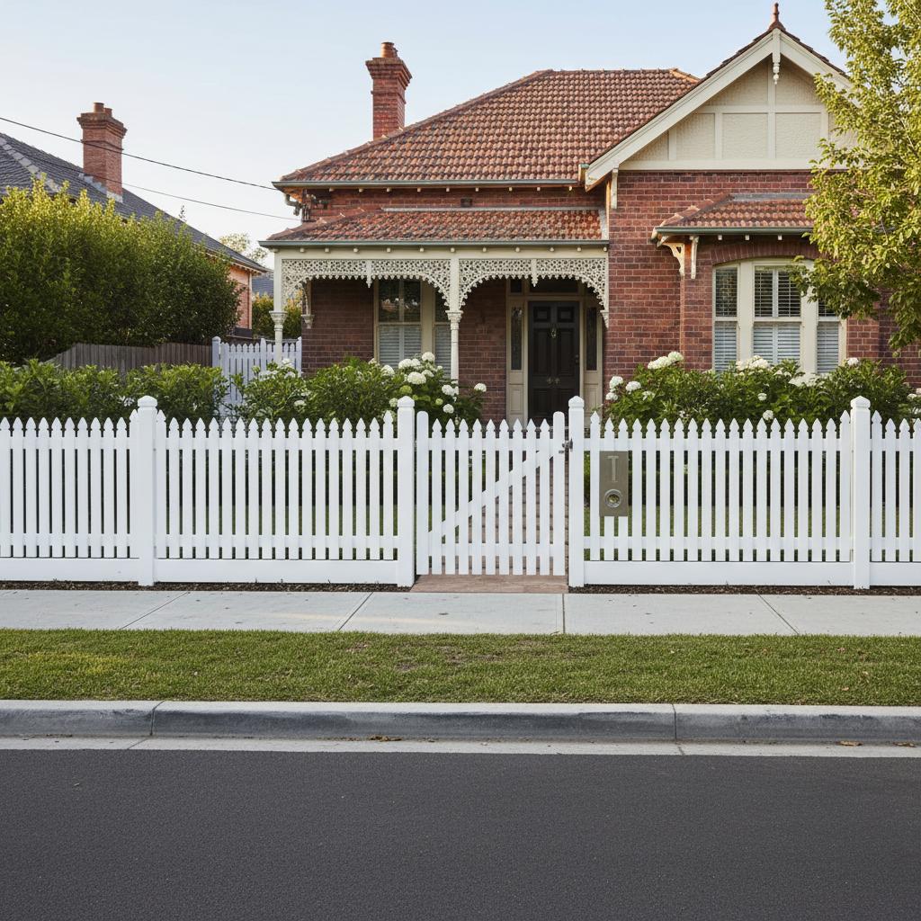 Aluminium slat fence