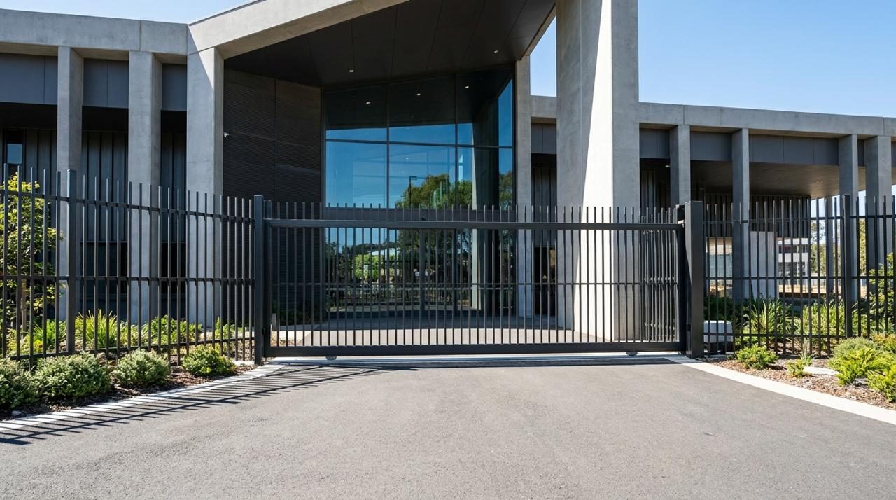 Signature build: finished custom gate installation